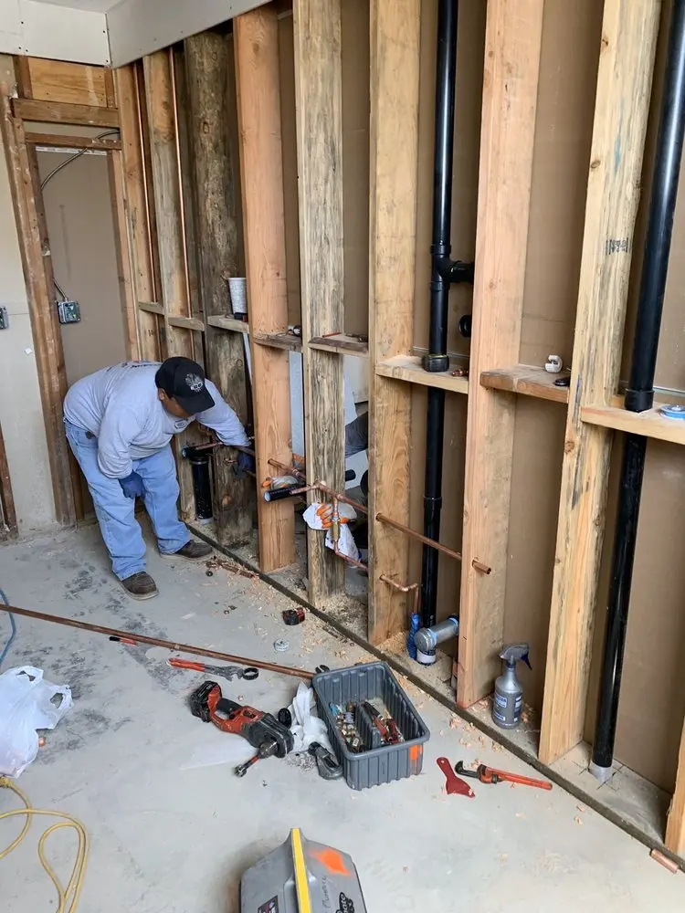 Commercial rough-in plumbing for Gas Line Repair in Coral Ridge Isles